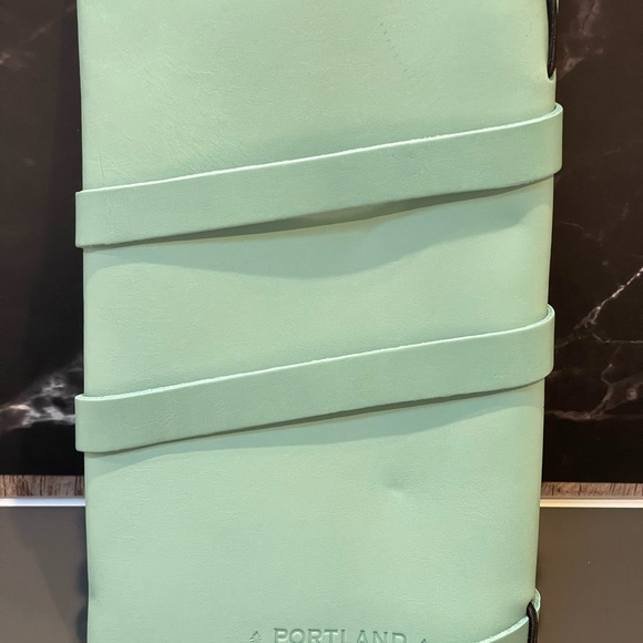 Portland Leather Goods large wrap journal Mint - Picture 2 of 4